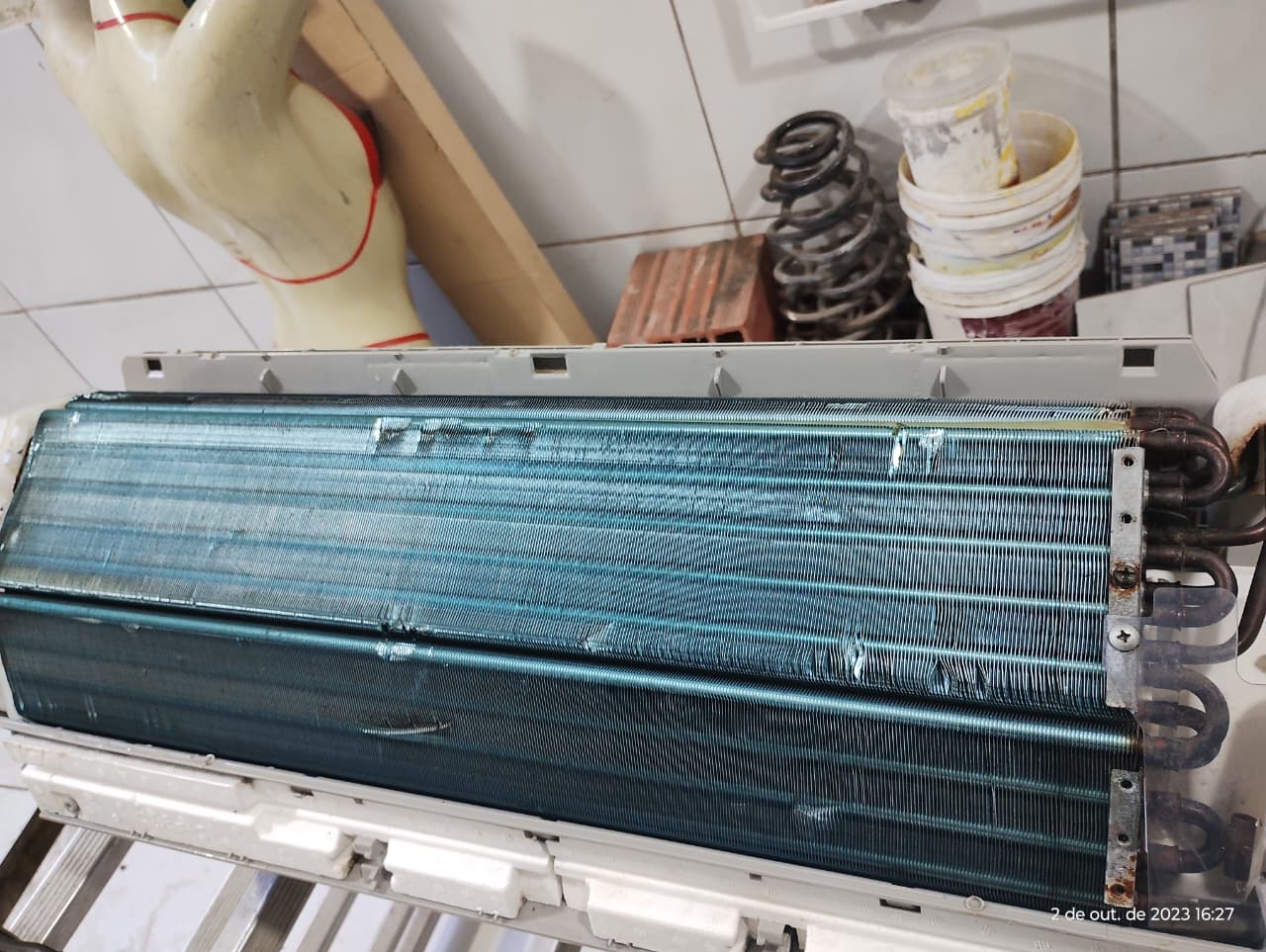 Depois do serviço 1